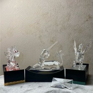 NIB Swarovski SCS “Fabulous Creatures” 1996-1998 Complete Series
